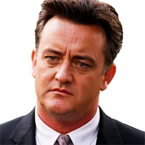 Chandler Bing Sarcastic Face Png Vci PNG Image