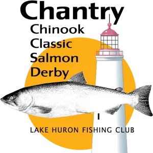 Chantry Chinook Classic Salmon Derby Poster PNG