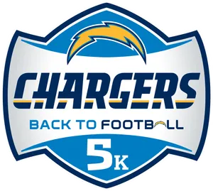 Chargers Back To Football5 K Logo PNG Image