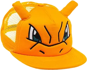 Charizard Themed Cap PNG Image