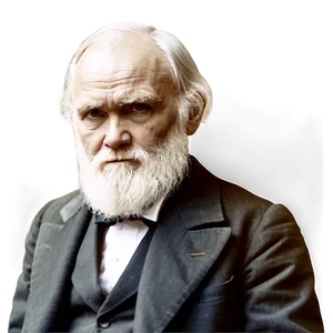 Charles Darwin Portrait Png Oan68 PNG Image