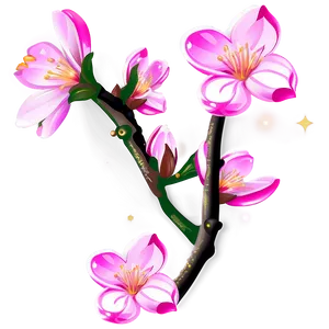 Charming Blossom Clipart Png 06202024 PNG Image