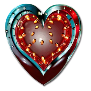 Charming Heart Png Ymu43 PNG Image