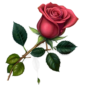 Charming Rose Png Kem PNG Image