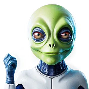 Charming Space Alien Png 50 PNG Image