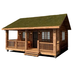 Charming Woodland Cabin Png Wdw PNG Image