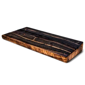 Charred Wood Board Design Png Wbw PNG Image