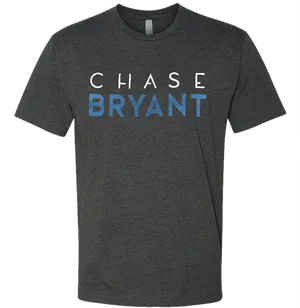 Chase Bryant T Shirt Graphic PNG Image