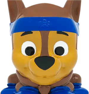 Chase Paw Patrol Close Up PNG Image