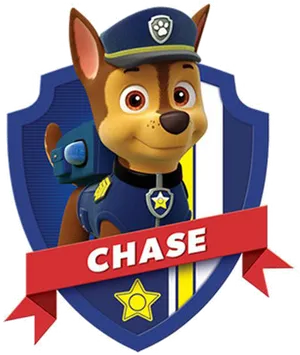 Chase Paw Patrol Police Pup PNG Image