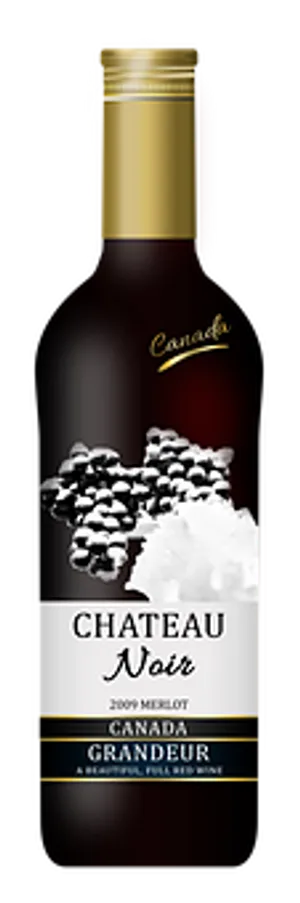 Chateau Noir2009 Merlot Canadian Wine PNG Image