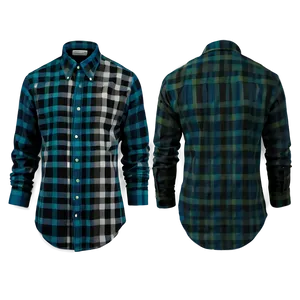 Checkered Collar Shirt Png Yjg39 PNG Image