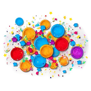 Cheerful Confetti Mix Png Bdv56 PNG Image