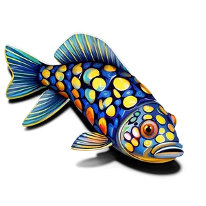 Cheerful Fish Design Png Cwe68 PNG Image