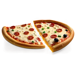 Cheese Pizza Vector Art Png 80 PNG Image