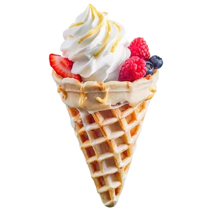 Cheesecake Waffle Cone Png Lyt PNG Image