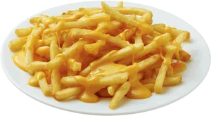 Cheesy Frieson Plate PNG Image