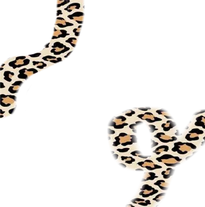 Cheetah Print Abstract Design PNG Image