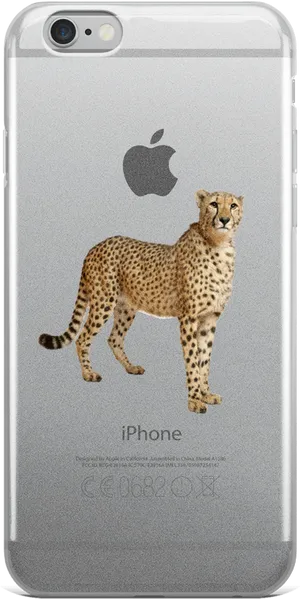 Cheetahi Phone Case Design PNG Image