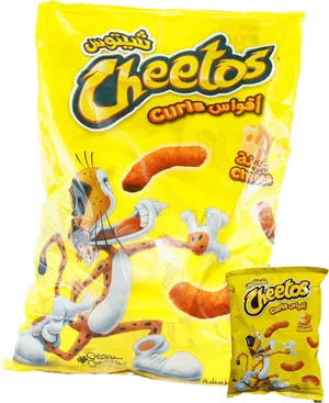 Cheetos Curls Package PNG Image