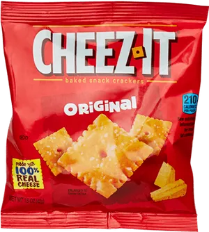 Cheez It Original Snack Crackers Package PNG Image