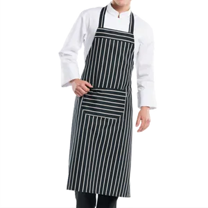 Chefin Striped Apron PNG Image