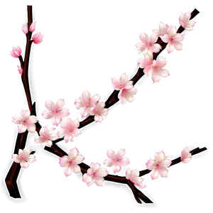 Cherry Blossom Decoration Png Whg16 PNG Image