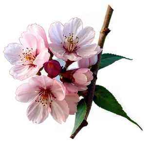 Cherry Blossom Emoji Png 75 PNG Image