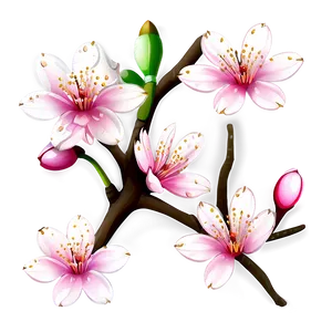 Cherry Blossom Emoji Png New16 PNG Image