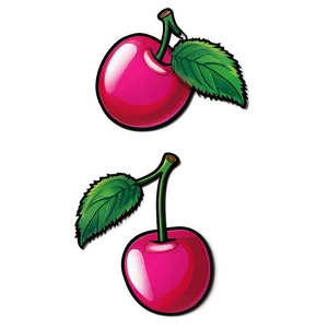 Cherry Bomb Sticker Design Png Viv PNG Image