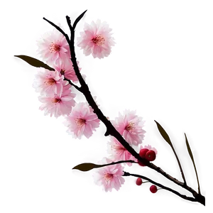 Cherry Tree Silhouette Png Elq1 PNG Image