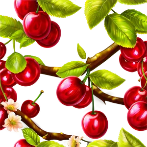 Cherry Tree Sunset Png Jfs PNG Image