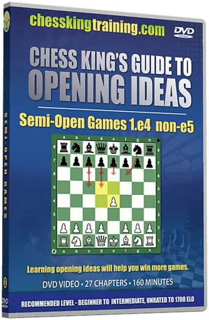 Chess Kings Guide Semi Open Games D V D Cover PNG Image