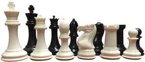 Chess Pieces Array PNG Image