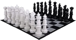 Chessboard Setup Before Game Starts PNG Image