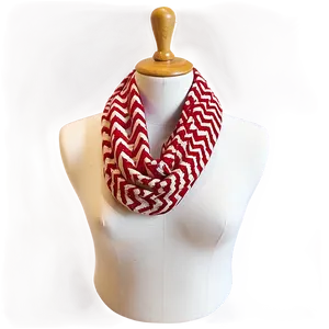 Chevron Red Scarf Png Ywc PNG Image