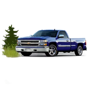 Chevy Truck In Nature Png Vox PNG Image