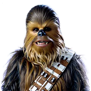 Chewbacca In Snow Scene Png Cse PNG Image