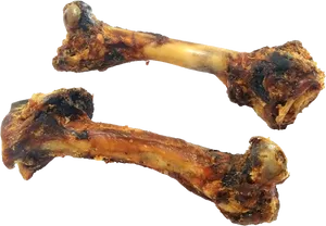 Chewed Dog Bones PNG Image