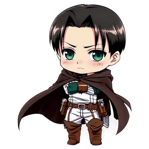 Chibi Levi Cute Png 06112024 PNG Image