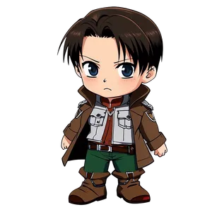 Chibi Levi Cute Png Lwk91 PNG Image