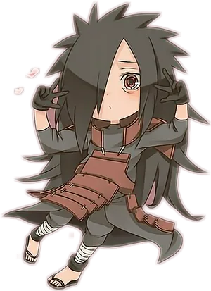 Chibi_ Madara_ Uchiha_ Artwork PNG Image