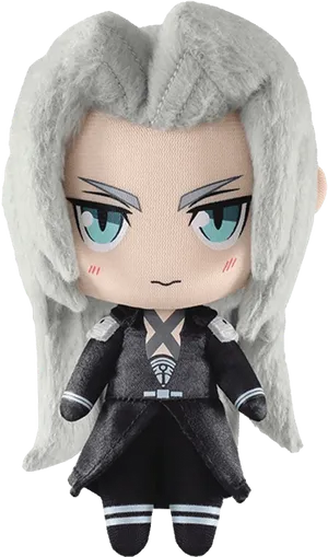 Chibi Sephiroth Plush Toy PNG Image