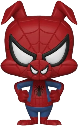 Chibi Spider Man Pose PNG Image