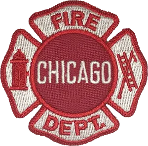 Chicago Fire Department Patch PNG Image