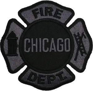 Chicago Fire Department Patch PNG Image