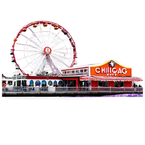 Chicago Navy Pier Ferris Wheel Png 76 PNG Image