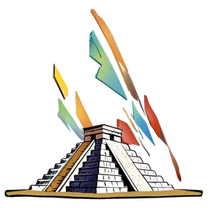 Chichen Itza Pyramid Graphic Png 83 PNG Image