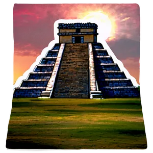 Chichen Itza Sunset View Png 16 PNG Image