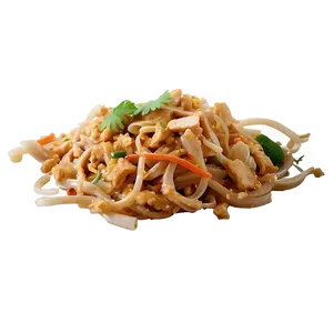 Chicken Pad Thai Cooking Png 06252024 PNG Image